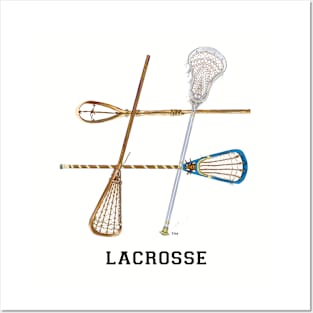 Hashtag Lacrosse Posters and Art